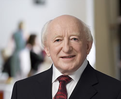 His Excellency, President of Ireland, Michael D.Higgins