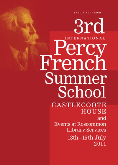 2011 Percy French Festival brochure cover