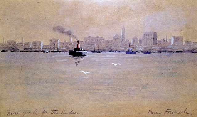 percy french painting of new york